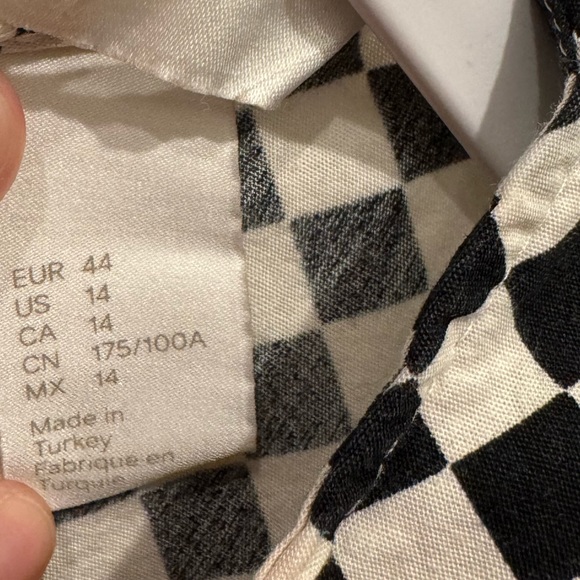 Checkered blouse - Picture 4 of 4